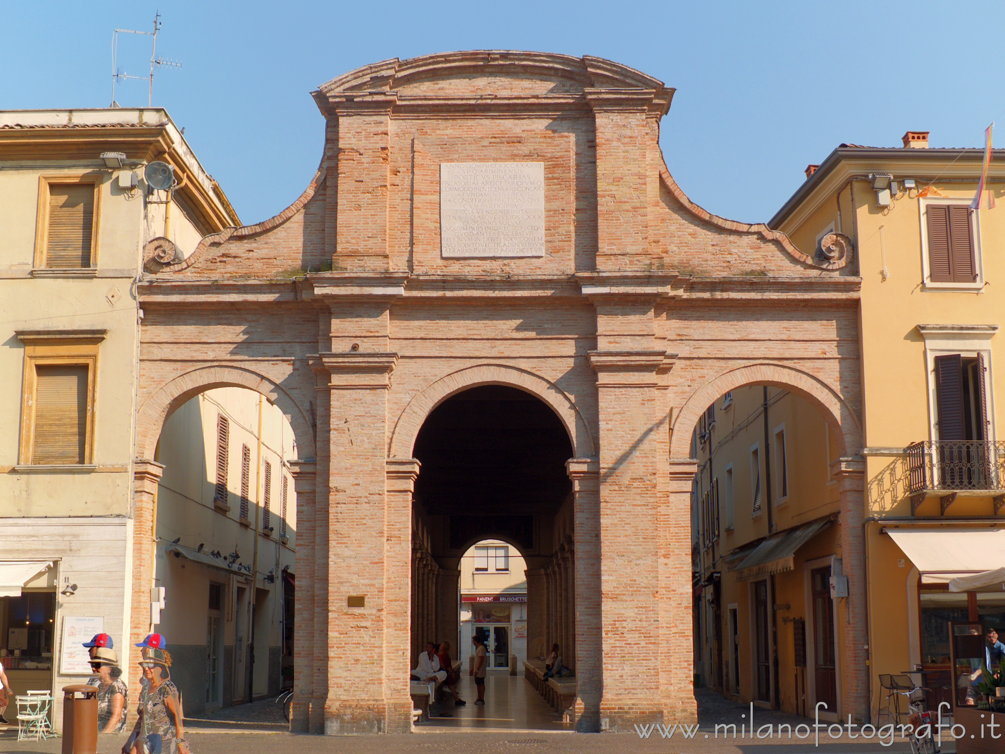 Rimini - Facciata della Vecchia Pescheria